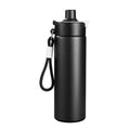 316 Steel Insulated Sports Cup - 600ML Portable Double-Drink w/ Rope